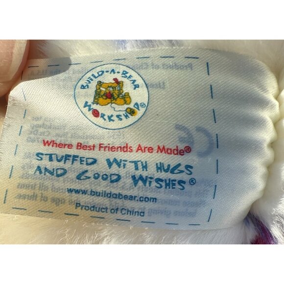 Build a Bear Patriotic Pup Plush Stuffed Dog Red Blue Star Holiday Toy Friend - Picture 9 of 11